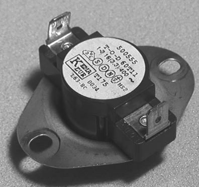 22. Combustion air pressure switch DANGER : Safe operation of this unit requires proper venting flow.