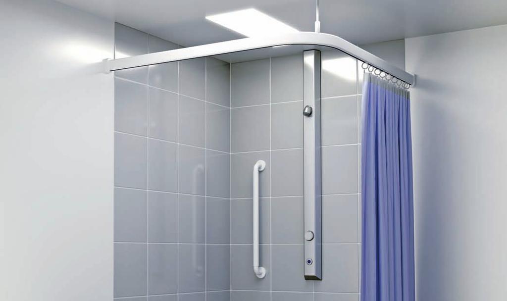 17 Timed Flow Infrared Shower Panel with Vandal Resistant