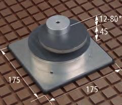 Adapter ring ISAP-R, which fits all common grid dimensions, is used as a mounting adapter for vacuum blocks of type VC-B for Biesse* CNC machines.