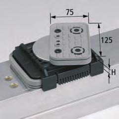 Vacuum Blocks VC-K2, Additional Heights For Schmalz Consoles, Two-Circuit Vacuum Systems Vacuum blocks VCBL-K2 125x75 with rotating top 360 / VCBL-K2 120x50 with rotating top 360 Vacuum block