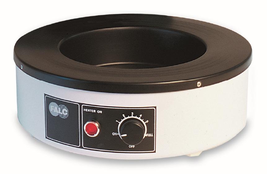 PARAFFIN SECTION MOUNTING BATH Black anodised aluminium giving excellent visibility of specimens Variable Heat Setting with temperature regulator and controlled by a thermostat with fluid expansion