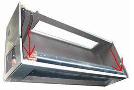 ) Disassembly of evaporator Remark: Make sure the power supply is cut off and protect the copper tube and aluminum fin.