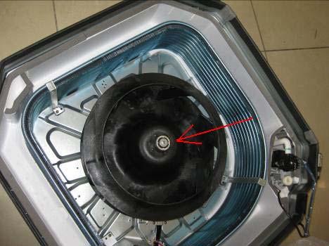 MAINTENANCE Disassembly of fan Remark: Cut off the power supply and make sure the fan is in good condition and shape.
