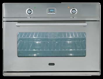 The large 110 litre oven capacity is combined with compact external dimensions to suit a smaller kitchen environment.