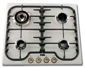 Stainless Steel Other available in models H 30 C, H 30, H 30 B, HV 32 - Refer to Gas Cooktops for model details 8 15 550 15 Model H 360 C Power requirement: 500 10 AMP Total gas consumption: 36.