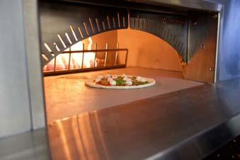 High Temperature Deck The trend for Pizza continues to grow with thin crust cooking at 800F in dome radiant ovens