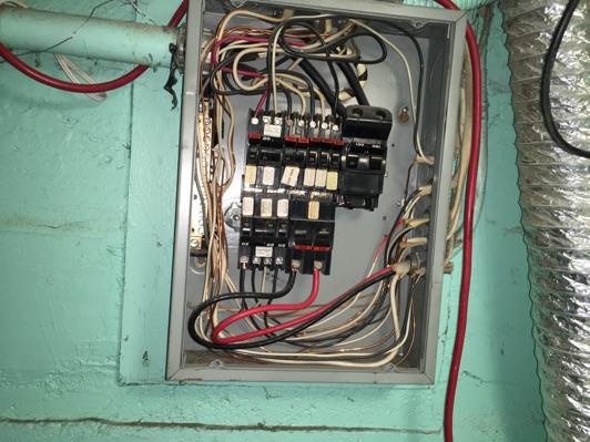 Recommend upgrading panel to a more reliable panel. 3. Wiring Type Breaker system present. Wiring sizes conform to breaker sizes overall.