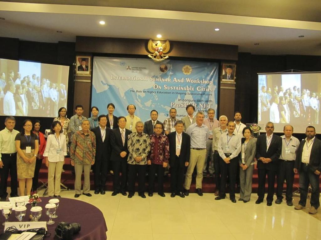 Annual event to openly discuss the progress and challenges in integrating sustainability paradigm in higher education activities (education, research, governance and outreach) in Asia-Pacific, with a