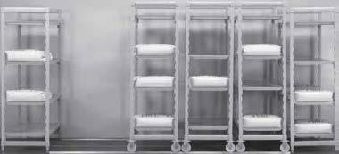 CAMSHELVING PREMIUM SERIES High Density Storage Floor Track System Maximize storage capacity by creating storage aisles in all available space.