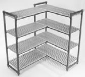 CAMSHELVING ELEMENTS SERIES ACCESSORIES Bottom Shelf Dunnage Stands Increase weight bearing capacity on bottom shelf only. Add to any shelf length.