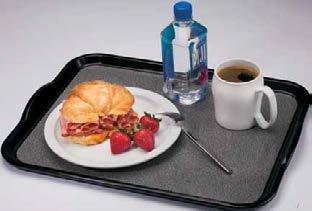 NON-SLIP VERSA CAMTRAYS Non-Slip Camtrays provide a better grip for safer meal delivery.