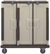 60-TRAY MEAL DELIVERY CART FOR CORRECTIONAL TRAY SERVICE For use in correctional facilities.