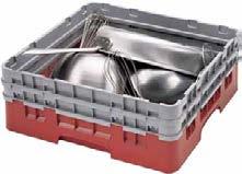 CAMRACK BASE RACKS For pots, pans, bowls and large prep, service and display items. Half racks work well for storing items at a wait station.