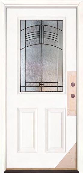 What Goes Into a Feather River Door You can count on our Smooth Fiberglass Doors to increase your home s curb appeal with a beautifully detailed high definition embossed panel and a stylish