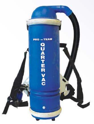 GAME-CHANGING DESIGN INNOVATION In 1987, ProTeam revolutionized the commercial cleaning world by introducing the lightweight Then backpack vacuum.