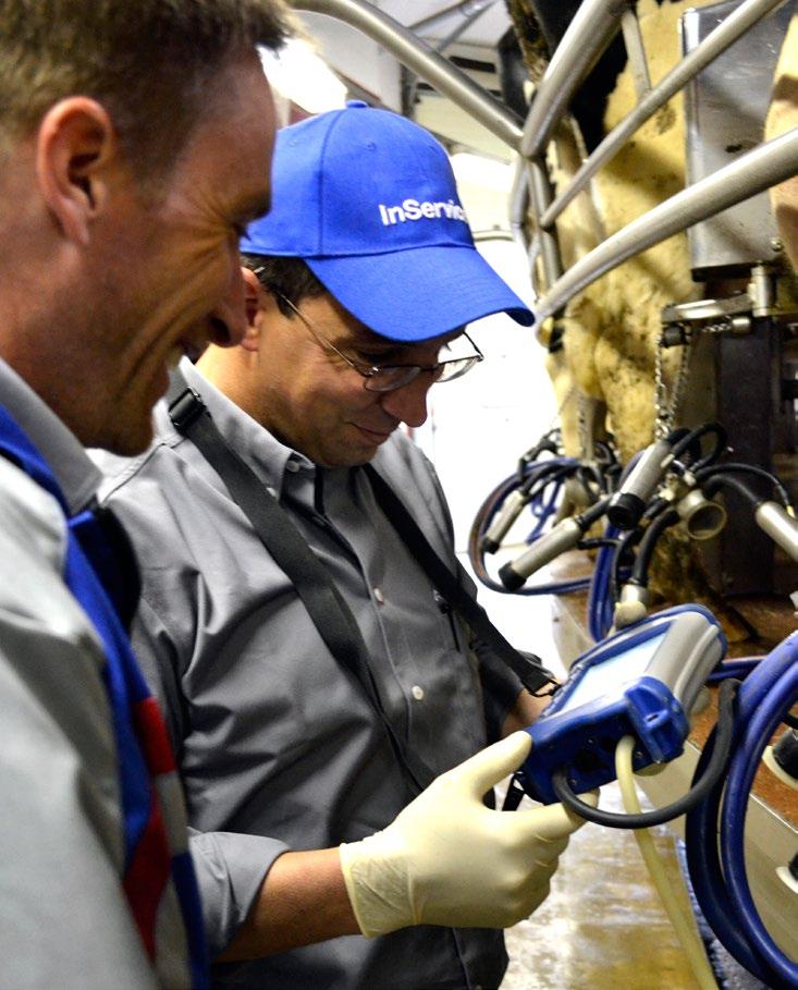 Minimizing downtime: DeLaval technicians have direct access to more than 30,000 different parts. Disrupted milking lost milk yield Cows are sensitive to interruption in their routines.