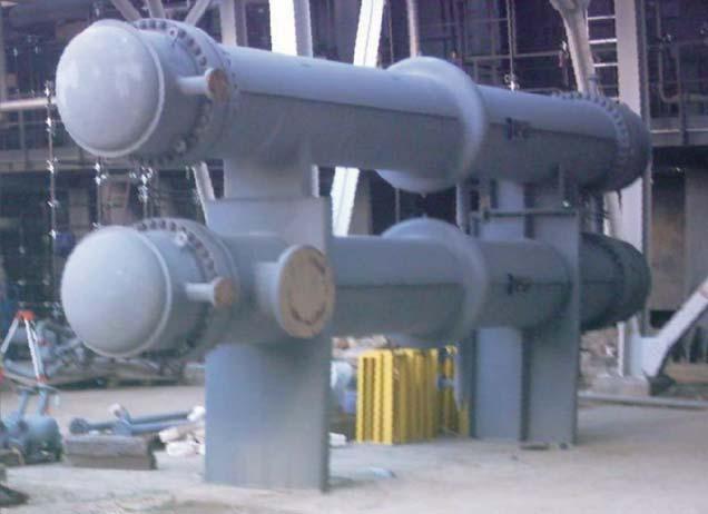 Performance Heater Gas Fuel Performance Heater consists of two stacked shell and tube heat exchangers in series.