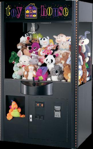 Arcade Games - Claw Machines Entertainment vending machines. Control the movable claw s position, opening and closing speed, and lowering and lifting speed, which allows users to select a prize.