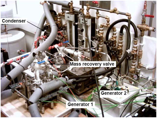 Figure 5: Lab MACS: Generators and condenser view Figure 5: