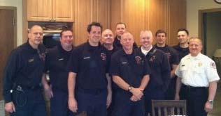 FF/PM Dave Hohmeier celebrated his 30 th anniversary with the Park Ridge Fire