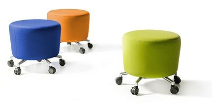 OFFICE LINE STOOL COLLECTION WHIZZ STOOL Every space should have a Whizz stool to pull up when