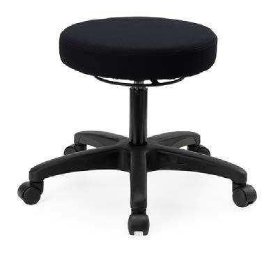 OFFICE LINE STOOL COLLECTION INDI GAS LIFT UPHOLSTERED STOOL A versatile mobile stool of classic