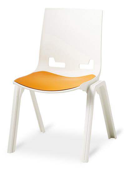 OFFICE LINE GENERAL USE COLLECTIONS INNOVA EURO CHAIR The Euro is a custom moulded one