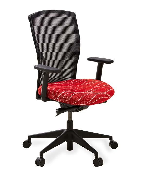 OFFICE LINE TASK CHAIR COLLECTIONS BREEZE CHAIR With a soft-feel mesh back, Breeze chairs