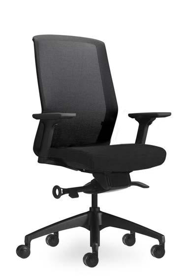 OFFICE LINE TASK CHAIR COLLECTIONS MOTION CHAIR Motion's clean lines and modern appearance enhance corporate spaces as a managerial, task and