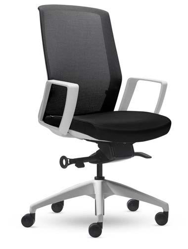 MOTION TASK CHAIR black frame without arms MOTION TASK CHAIR white frame with loop arms MOTION DRAFTING CHAIR black frame Optional frame