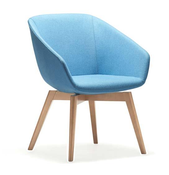 OFFICE LINE SOFT FURNISHINGS MONACO CHAIR A timeless guest chair, the Monaco is available with multiple base types to suit almost any application.