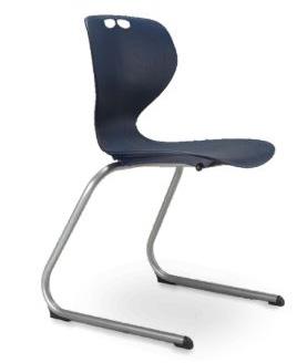 swivel joint Flip up seat Stacking/nesting Chair 450w x 440d x 450h seat with 850h back and footprint 650w x 700d