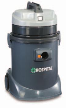 filtration Available in 3 and 5 gallon sizes Leo Canister Vacuum The Leo is small in size, but very large in performance.