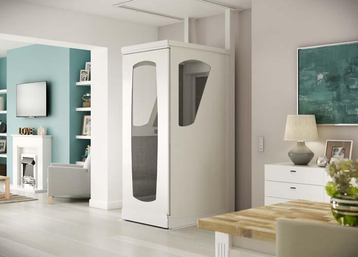 Compact Lifts by Stannah Discreetly indispensable over two floors A Stannah compact lift is quite a statement and a great talking point for family and friends.