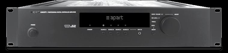MASK2 Instruction manual 9 8Ω technology 8Ω 8Ω 8Ω 8Ω 4Ω 4Ω CONCEPT1 dynamic high power stereo Hi-Fi quality same volume in all zones max 4 cabinets on a stereo Hi-Fi amplifier Note: Do not attempt to