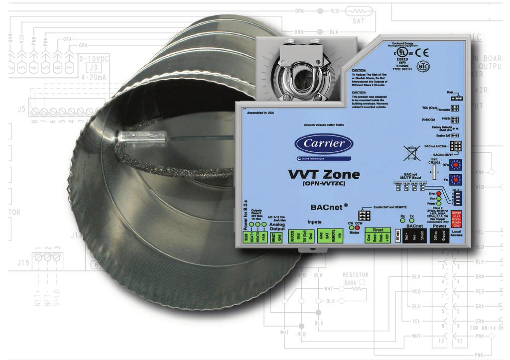 VVT Zone Controller CARRIER CORPORATION 2018 A member of the United