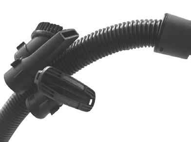 Û Suction hose handle with air flow