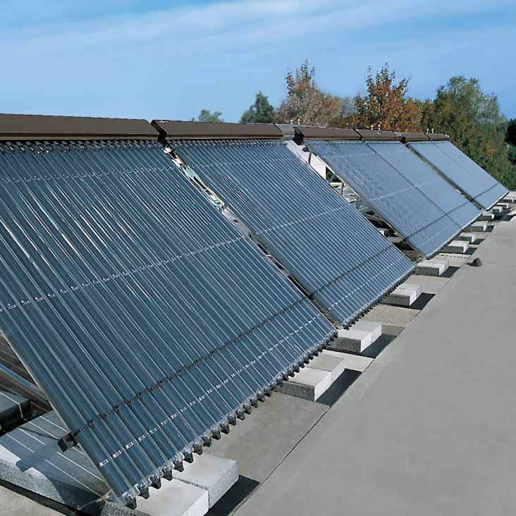 the collector system best suited to your needs: Type of application Solar coverage