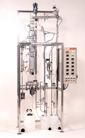 Chemical engineering range - 11/01 Safety and EC certification This distillation unit is safe thanks to: Low level detection system in pre-heater and kettle stopping the heaters if required Explosion