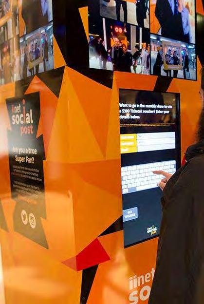 2016 Gold Award, Project: iinet Social Media Tower, Category: Digital Our client asked us to create a concept to meet a brief for a new
