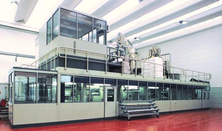 injection mouldings in biomedical engineering are manufactured under clean room conditions.