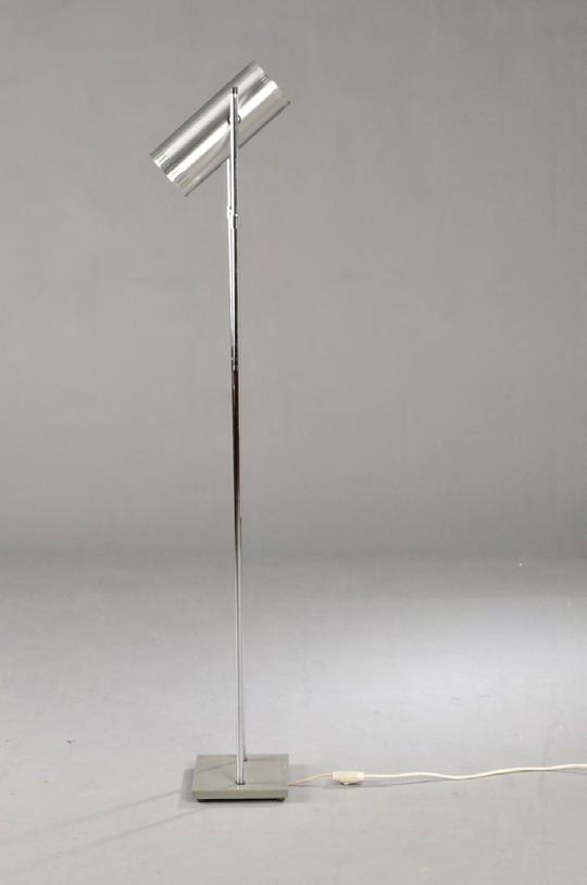 202_Hammerborg Floor Lamp in polished aluminium Jo