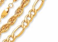 UP TO 80 % OFF 10k and 14k gold chains, earrings and pendants Reg.