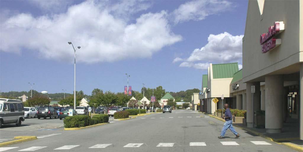 URBAN INFILL OF SHOPPING CENTERS/MALLS Example: Albemarle