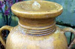 Your rock or pottery fountain will come with a small insert located in the top.