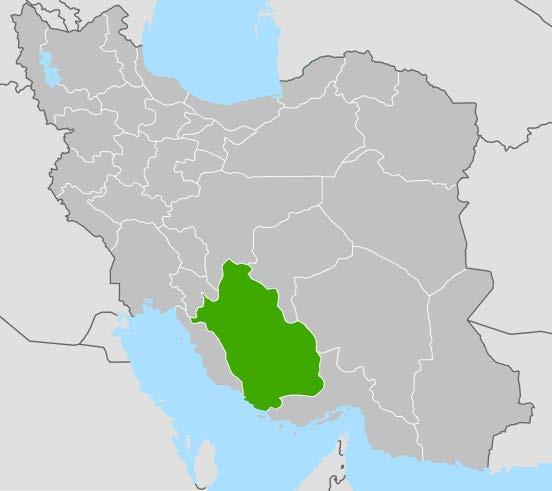 Khouzestan: 8485 Km Fars: 7949 Km Khorasan Razavi: 4755 Km Qom, Alborz and