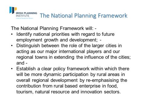 The NSS, through the RPGs prepared a finer grained development strategy, bespoken for the Planning Authority s own area, but maintaining a consistency with the NSS and the RPG s.