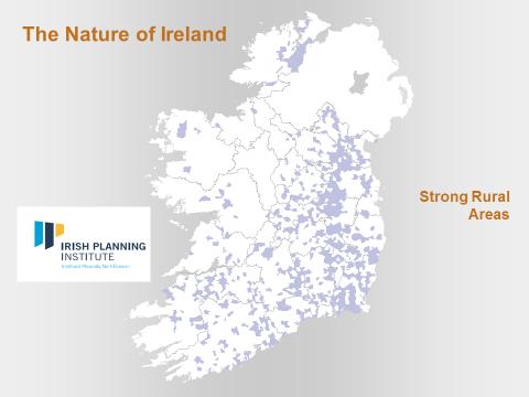 Slide 10 The concentration of strong rural areas tended to be in the East and South