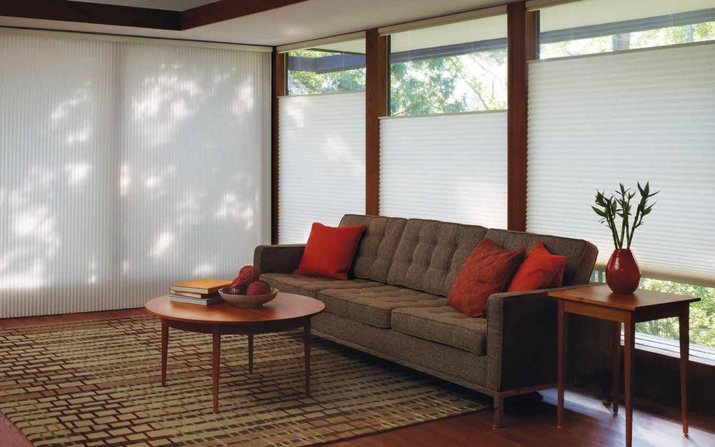 Duette honeycomb shades An Unrivaled Investment For over 25 years, homeowners have turned to Duette honeycomb shades for the optimum investment in window fashions.