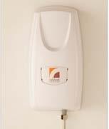 Fully programmable Helps minimise limescale Odour control for